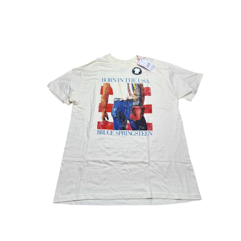 Bruce Springsteen Born In The U.S.A. Graphic T-Shirt Oversized Fit Small NWT